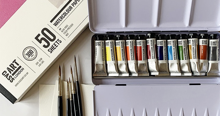 WINSOR&NEWTON 12/18/24 Colors Professional Acrylic Paints Set 10ml