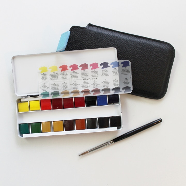 watercolour painting set