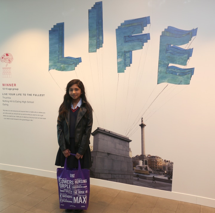 Live your life to the fullest, winner of Fourth Plinth Awards